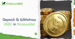 How to Deposit and Withdraw USDC in Kazawallet