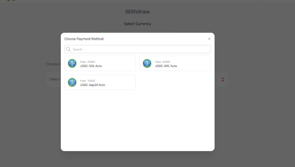 How to Withdraw USDC from Kazawallet