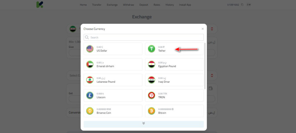 How you can Buy USDT in Syria safely using Kazawallet