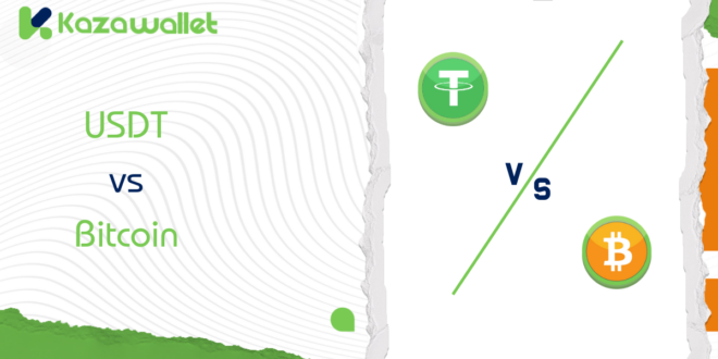 USDT vs bitcoin
