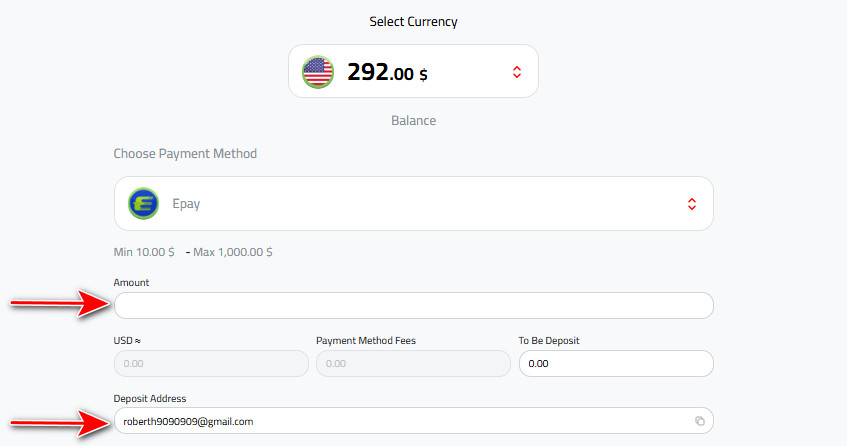 How to Deposit USD via Epay in Kazawallet