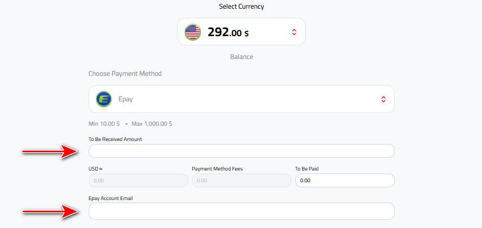 How to Withdraw USD via Epay in Kazawallet