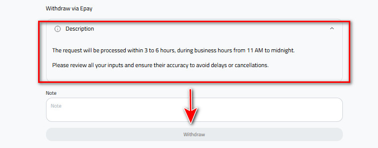 How to Withdraw USD via Epay in Kazawallet