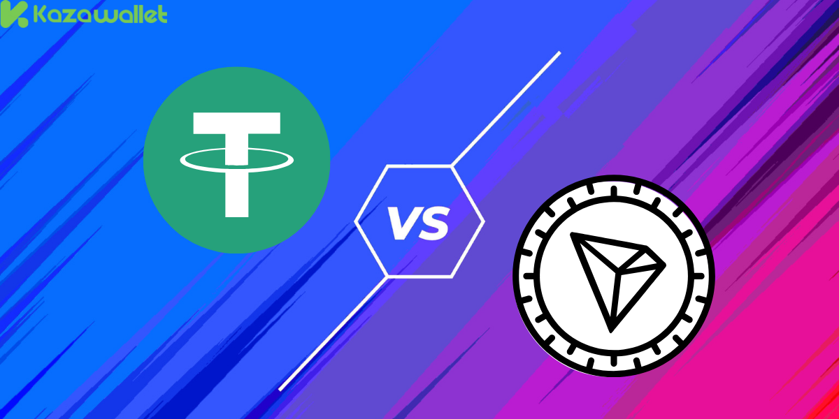 الفرق بين USDT و Tron